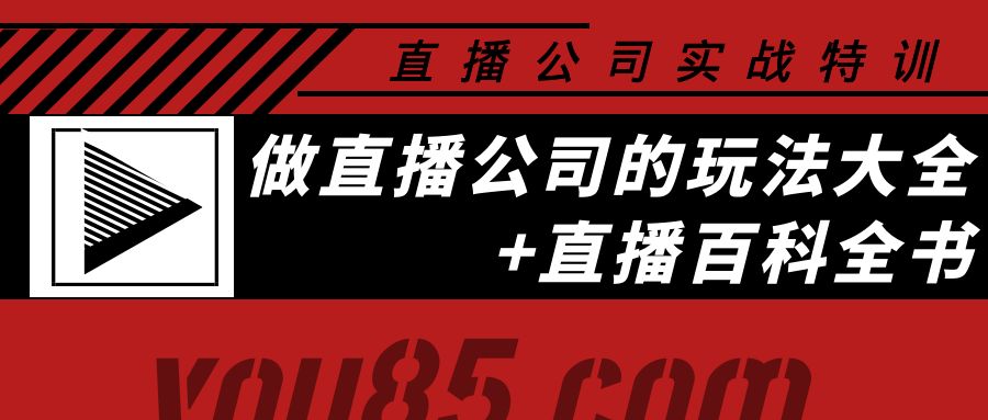 （1994期）老陈·直播公司实战特训：做直播公司的玩法大全+直播百科全书