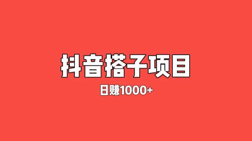 交友搭子项目——日入1000+，抖音直播放大，全流程教学。